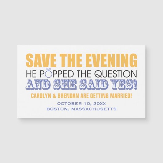 Hij stelde de vraag | Red de avond (Voorkant)