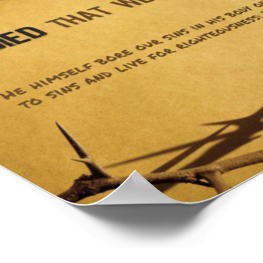 Hij stierf dat we Poster zouden kunnen leven (Hoek)