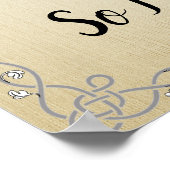 Hij stopte mijn hart zodat ik zijn naaste bruiloft poster (Hoek)