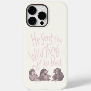 Hij stuurde de wilde dingen naar bed - Roze Case-Mate iPhone 14 Pro Max Hoesje
