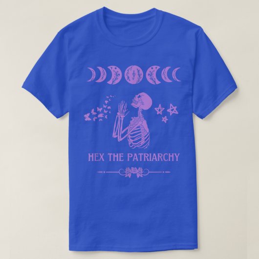 Hij The Patriarchy Moon Phase Witch Witchcraft Fem T-shirt (Design voorkant)