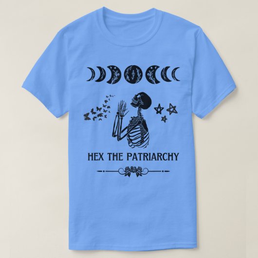 Hij The Patriarchy Witchcraft Gothic Alt Aesthetic T-shirt (Design voorkant)