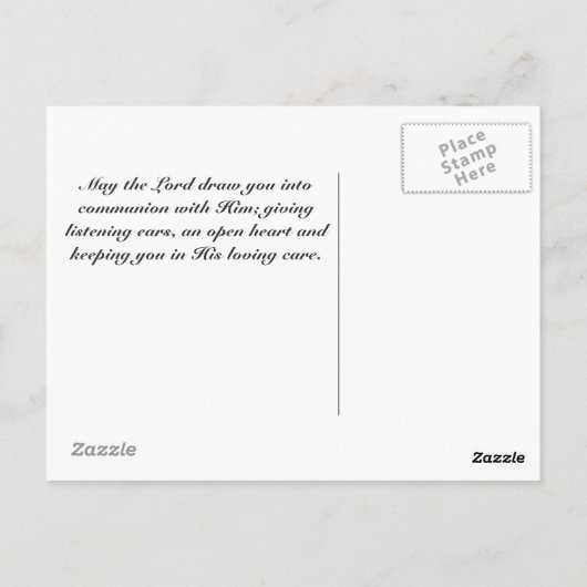 Hij verandert tijden en seizoenen, Daniel 2:21 Bij Briefkaart (Achterkant)