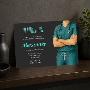Hij verdiende deze uitnodiging voor de doctorsgrad