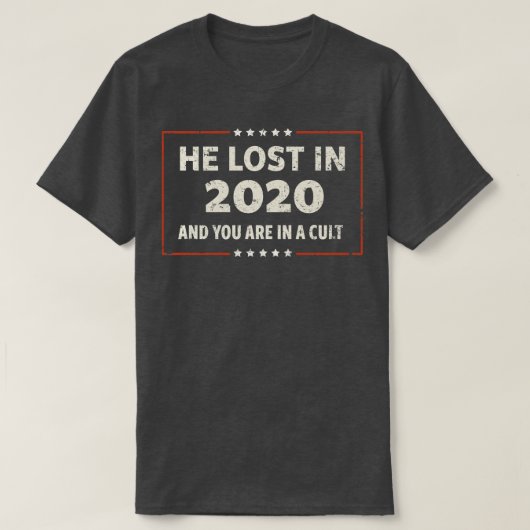 Hij verloor in 2020 t-shirt (Design voorkant)