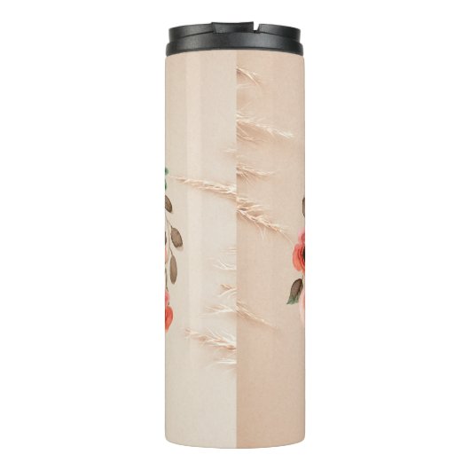 Hij versterkt mij thermosbeker (Achterkant)