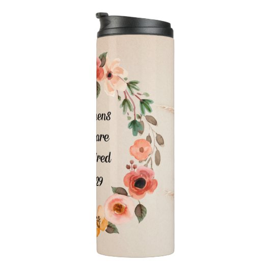 Hij versterkt mij thermosbeker (Geroteerd rechts)