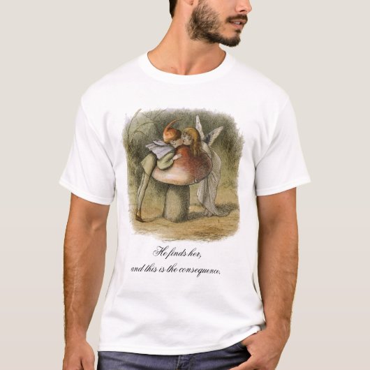 Hij vindt haar Romantische Valentijnsdag uit de bu T-shirt (Voorkant)