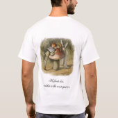 Hij vindt haar Romantische Valentijnsdag uit de bu T-shirt (Achterkant)