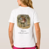 Hij vindt haar Romantische verloofde T-shirt (Achterkant)