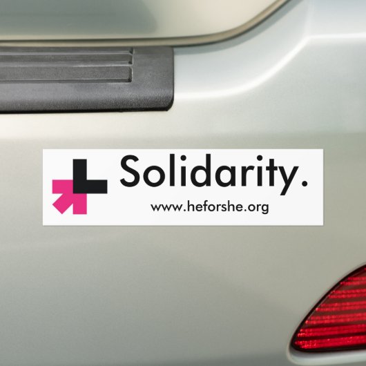 Hij voor haar bumpersticker (Op auto)