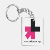 Hij voor haar sleutelhanger (Voorkant Links)