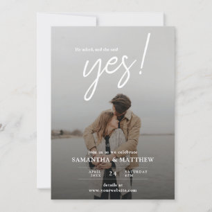 Hij vroeg en ze zei ja: Fotowedstrijd Kaart