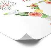 Hij vroeg haar ten huwelijk zij zei ja trouwbord poster (Hoek)