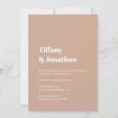 Hij vroeg me om een uitnodiging van de partij voor (Achterkant)