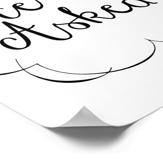 Hij vroeg... poster (Hoek)