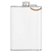 Hij vroeg ze zei ja engagement eenvoudig minimaal heupfles (Achterkant)