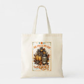 Hij vult mijn beker... tote bag (Achterkant)
