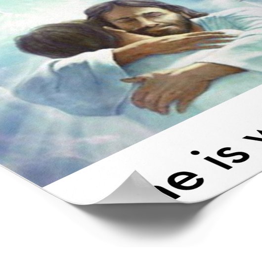 hij wacht op ons poster (Hoek)