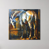 Hij was een held canvas afdruk (Voorkant)