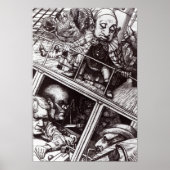 Hij was zijn naam volledig vergeten" poster (Voorkant)