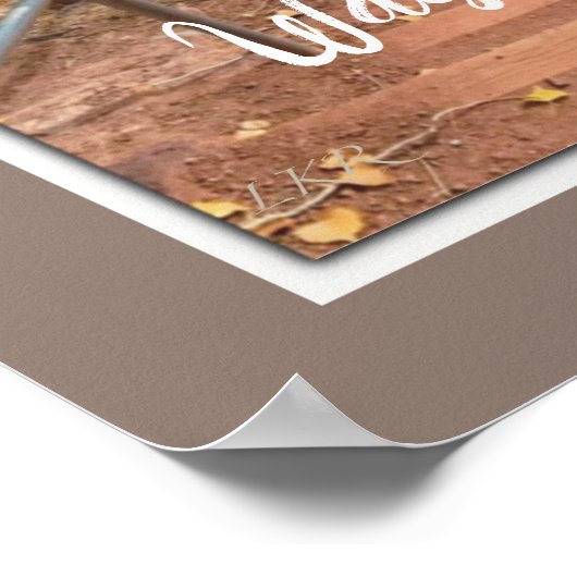 Hij weet hoe ik Poster neem (Hoek)