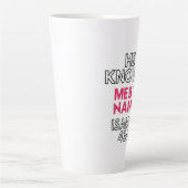 HIJ WEET ME NAAM ISAIAH 43:1 LATTE MOK (Voorkant)