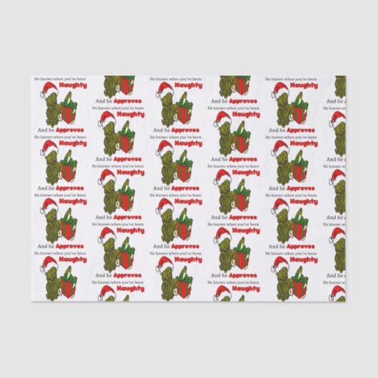 Hij weet wanneer je een onnodig weefselpapier bent tissuepapier (Voorkant)