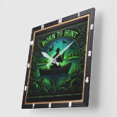 Hij werd geboren in Hunt Lake Angler's Hunt Vierkante Klok (Hoek)