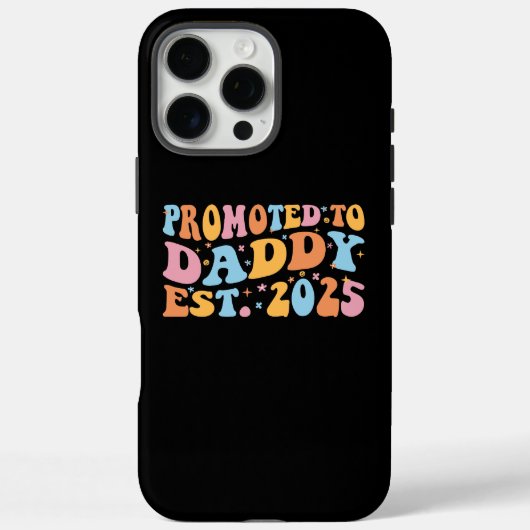 Hij werd gepromoveerd tot Daddy Est. 2025 III Case-Mate iPhone Case (Achterkant)