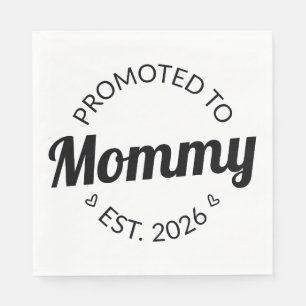 Hij werd gepromoveerd tot Mama Est. 2026 I Servet