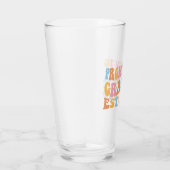 Hij werd gepromoveerd tot opa Est. 2025 III Glas (Rechts)