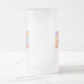 Hij werd gepromoveerd tot opa Est. 2025 III Matglas Bierpul (Center)