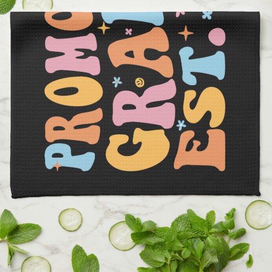 Hij werd gepromoveerd tot opa Est. 2025 III Theedoek (Gevouwen)