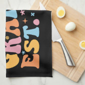 Hij werd gepromoveerd tot opa Est. 2025 III Theedoek (Quarter Fold)