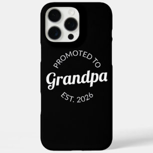 Hij werd gepromoveerd tot opa Est. 2026 I iPhone 16 Pro Max Hoesje