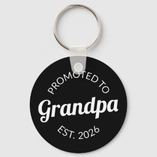 Hij werd gepromoveerd tot opa Est. 2026 I Sleutelhanger