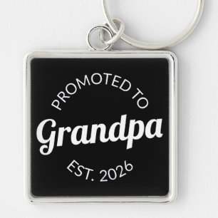 Hij werd gepromoveerd tot opa Est. 2026 I Sleutelhanger