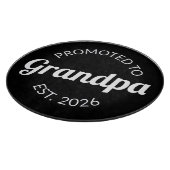 Hij werd gepromoveerd tot opa Est. 2026 I Snijplank (Hoek)