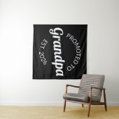 Hij werd gepromoveerd tot opa Est. 2026 I Wandkleed (In Situ (horizontaal))