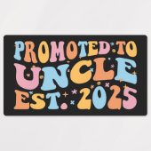 Hij werd gepromoveerd tot Uncle Est. 2025 III Labels (Design 2)