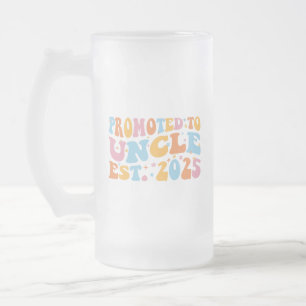 Hij werd gepromoveerd tot Uncle Est. 2025 III Matglas Bierpul