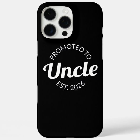 Hij werd gepromoveerd tot Uncle Est. 2026 I Case-Mate iPhone Case (Achterkant)