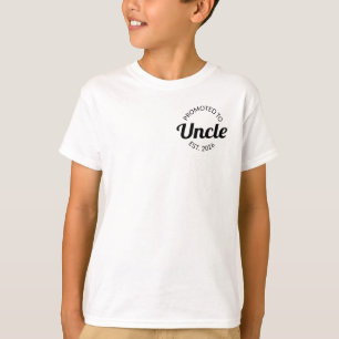 Hij werd gepromoveerd tot Uncle Est. 2026 I T-shirt