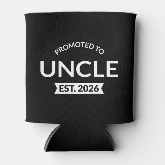 Hij werd gepromoveerd tot Uncle Est. 2026 II Blikjeskoeler (Voorkant)