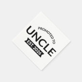 Hij werd gepromoveerd tot Uncle Est. 2026 II Servet (Hoek)