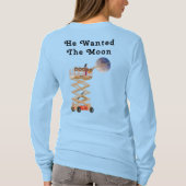 Hij wilde het Maan T-shirt (Achterkant)