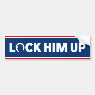  hij wordt opgesloten door een arrestatiebevel , a bumpersticker