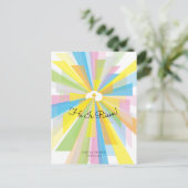 Hij wordt uitnodigen voor paasdiensten uitnodiging briefkaart (Staand voorkant)