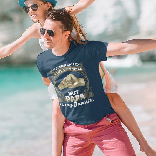 Hij wordt veel genoemd, maar papa is mijn favoriet t-shirt
